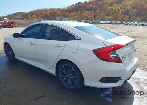 2019 Honda Civic Sport from USA, damaged, VIN 2HGFC2F84KH557097